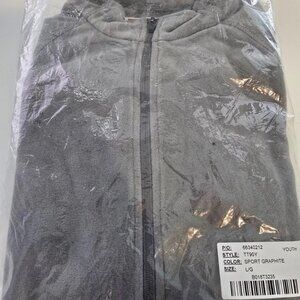 Team 365 TT90Y Youth Fleece Zip Up Jacket